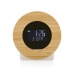 Miniature du produit Horloge bureau en bambou FSC® et plastique recyclé RCS Utah 2