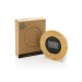 Reloj de escritorio FSC® de bambú y plástico reciclado RCS Utah regalo de empresa