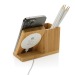 Miniature du produit Chargeur sans fil 10W en bambou FSC® Calgary 3