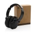 Casque sans fil pliable en plastique recyclé RCS Elite, gadget écologique recyclé ou bio publicitaire