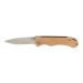 Outdoor-Messer aus FSC®-Holz, Sicherheitsmesser Werbung
