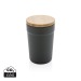 Miniatura del producto Taza de 300 ml de PP reciclado GRS con tapa de bambú FSC 4