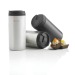 Mug Metro en acier inoxydable recyclé RCS, gadget écologique recyclé ou bio publicitaire