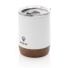 Taza de café pequeña de corcho y acero reciclado RCS, Accesorio de corcho publicidad