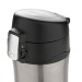 Mug 300ml à fermeture facile en acier inoxydable recyclé RCS, Mug de voyage isolant publicitaire