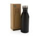 Wasserflasche 500ml aus recyceltem Edelstahl RCS Geschäftsgeschenk