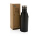 Bouteille d'eau 500ml en acier inoxydable recyclé RCS, gadget écologique recyclé ou bio publicitaire