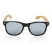 Lunettes de soleil en bambou FSC® et plastique recyclé RCS cadeau d’entreprise