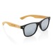 Lunettes de soleil en bambou FSC® et plastique recyclé RCS cadeau d’entreprise