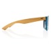 Lunettes de soleil en bambou FSC® et plastique recyclé RCS, objet écologique publicitaire