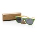 Gafas de sol de bambú FSC® y plástico reciclado RCS regalo de empresa