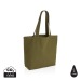Sac shopping en toile 240g/m² recyclée non teinté Aware™, Sac shopping durable reclame