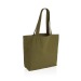 Sac shopping en toile 240g/m² recyclée non teinté Aware™, Sac shopping durable reclame