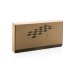 Jeu d'échecs pliable en bois FSC®, jeu d'échecs publicitaire