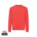 Pull à col rond en coton recyclé Iqoniq Zion, Pull reclame