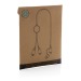 Câble 120cm 6-en-1 en plastique recyclé RCS Ohio, produit High-Tech écologique, bio, recyclé lié au développement durable pubblicitario