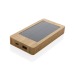 Miniature du produit Batterie de secours solaire 10.000mAh en bambou Sunwick 0