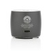 3W-Lautsprecher aus recyceltem Aluminium RCS Swiss peak Geschäftsgeschenk