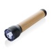 Lampe 5W en plastique recyclé RCS et bambou Lucid bedrijfs cadeau