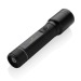 Torche robuste rechargeable par USB en aluminium recyclé RCS cadeau d’entreprise