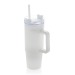 Mug 900ml avec poignée en plastique recyclé RCS , Mug isotherme publicitaire