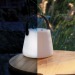 Lampe d'extérieur en plastique recyclé RCS SolarGlow, lampe de jardin publicitaire