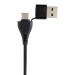 Hub USB à double entrée en plastique et en bambou RCS Link bedrijfs cadeau