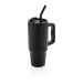 Mug 900ml en acier inoxydable recyclé Embrace RCS, Mug isotherme publicitaire