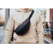 Sac banane en bandoulière en rPET Aware™ Crescent bedrijfs cadeau