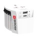 SKROSS Adaptateur de voyage universel MUV 2-Pôles avec USB cadeau d’entreprise