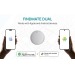 Retrouve-clés en plastique recyclé RCS Findmate Dual cadeau d’entreprise