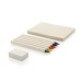 Set de 6 crayons de couleur avec carnet GRS Infinity Micki, Crayon de couleur publicitaire