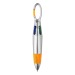 Stylo 4 couleurs avec mousqueton, stylo 4 couleurs publicitaire