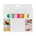 Set de 6 craies de couleur, craie publicitaire