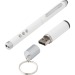 Product thumbnail Set comprising a plastic laser pointer and a wireless presenter in a gift box. 3