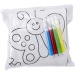 Miniature du produit Tablier enfant personnalisé en polyester à colorier livré avec 4 feutres 3