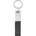 Schlüsselanhänger aus Metall und PU., Schlüsselanhänger mit Schlaufe Werbung