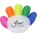 Surligneur en plastique 5 couleurs. bedrijfs cadeau