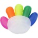 Surligneur en plastique 5 couleurs., Surligneur reclame