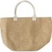 Grand shopping bag en toile de jute, Sac en toile de jute publicitaire