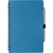 Carnet à spirale en fibre de paille avec couverture en PP, carnet à spirales publicitaire