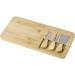 Miniatura del producto Juego de queso de bambú 4 piezas 0
