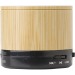 Enceinte sans fil en bambou, Enceinte en bois ou bambou pubblicitario