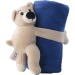 Peluche 'Ours' avec couverture polaire Owen cadeau d’entreprise