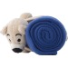 Peluche 'Ours' avec couverture polaire Owen cadeau d’entreprise