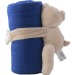 Peluche 'Ours' avec couverture polaire Owen, animal en peluche publicitaire