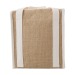 Sac isotherme en jute Raveena, sac isotherme  publicitaire