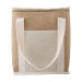 Sac isotherme en jute Raveena, sac isotherme  publicitaire