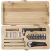 Miniature du produit Boîte à outils de 27 pièces en bambou Elmar 2