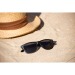 Lunettes de soleil en ABS et bambou Jaxon, lunette de soleil publicitaire